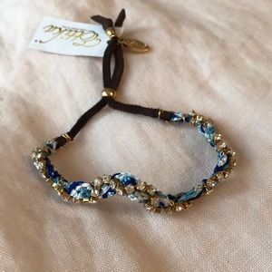 💎 NWT ETTIKA Woven bracelet with rhinestones!
